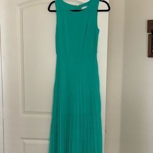 Turquoise long dress
